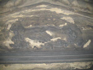 Detail from William J. Macneven monument at St. Paul's, Broadway, New York City (2008)
