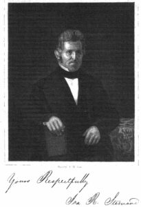 Rev.Ira B. Stewart - First Pastor of the First Baptist Mariner's Chapel. As a youth he had a strong physical constitution and “he took great pains to invigorate his body and inure it to hardships. When he was fifteen years of age, just for the sake of the feat, he labored incessantly from Monday morning until Saturday night without sleep or rest.” Source: see footnote [3] 