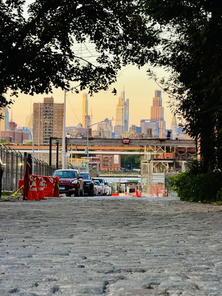 Intersection of Hudson Ave & Evans St, Brooklyn (2024)